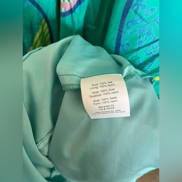 Anthropologie silk dress - Picture 7 of 7